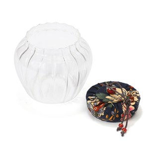 Coffret théière et sucrier citrouille