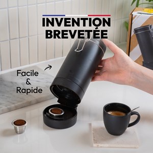 Chargeur et capsules café réutilisables