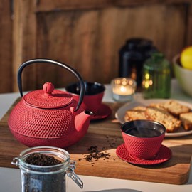 Service à thé Shimoda en fonte