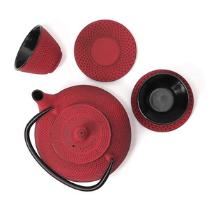 Service à thé Shimoda en fonte