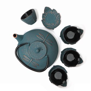 Service à thé Akitsu en fonte