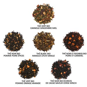 Coffret 6 thés de Noël bio