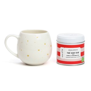 Coffret mug et thé bio de Noël