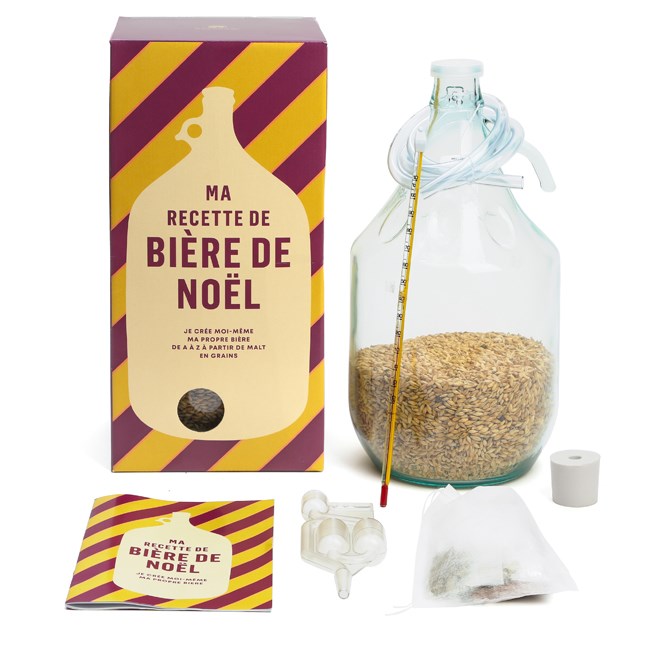 Nature & Découvertes - Kit Ma bière de Noël maison