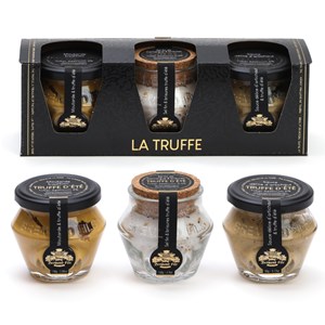 Coffret trio de recettes à la truffe