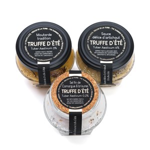 Coffret trio de recettes à la truffe