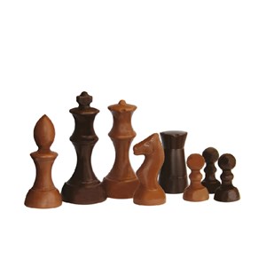 Jeu d'échecs en chocolat