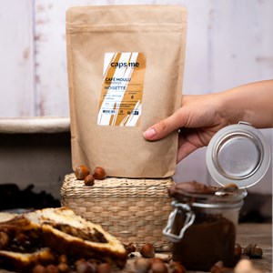 Café moulu noisettes Caps'me