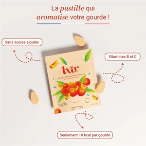 Pastilles aromatisées pêche LXIR
