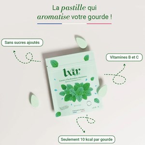 Pastilles aromatisées menthe LXIR