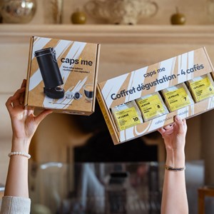 Coffret dégustation 4 cafés