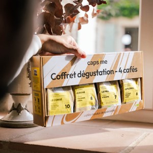 Coffret dégustation 4 cafés