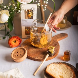 2 bouquets de fleurs séchées à infuser