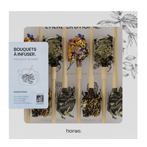 8 bouquets de fleurs séchées à infuser
