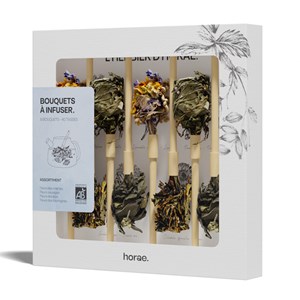8 bouquets de fleurs séchées à infuser