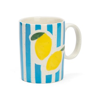 Mug rayures citrons