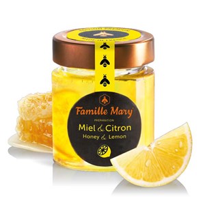 Préparation miel et citron bio