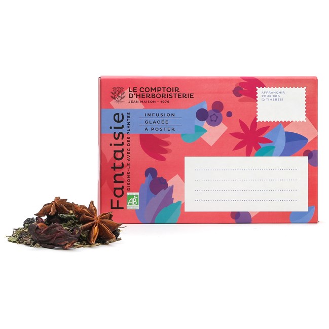 Carte postale infusion Fantaisie