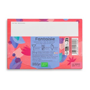 Carte postale infusion Fantaisie