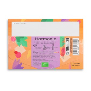 Carte postale infusion Harmonie