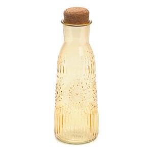 Carafe en verre coloré