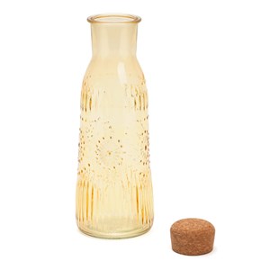 Carafe en verre coloré