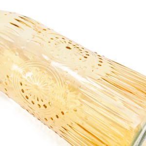 Carafe en verre coloré