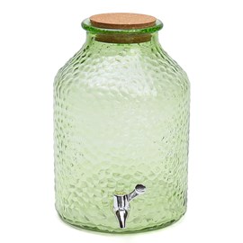 Fontaine en verre martelé