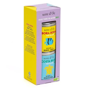 Duo thés glacés Bora Bora et Costa Rica
