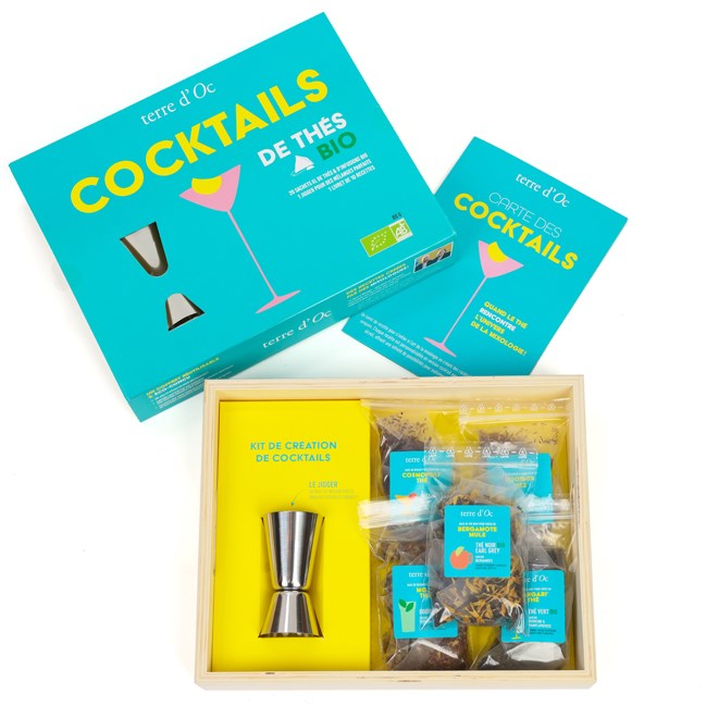 Coffret création cocktails à base de thé