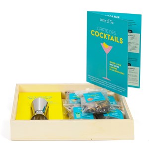 Coffret création cocktails à base de thé