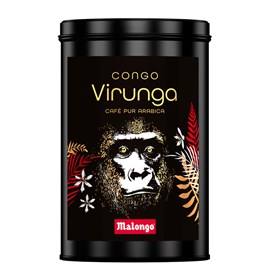 Café moulu Congo Virunga Malongo