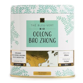 Thé bleu-vert bio Oolong Bao Zhong