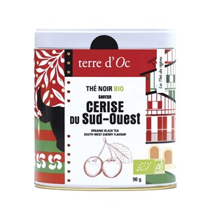 Thé noir cerise du Sud-Ouest bio
