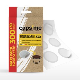 Pack éco 330 opercules Caps Me