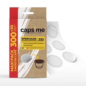 Pack éco 330 opercules Caps Me