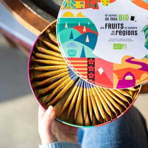 Coffret infusettes Thés des régions bio