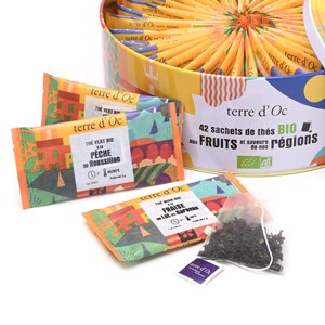 Coffret infusettes Thés des régions bio