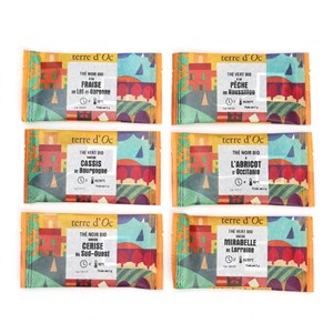 Coffret infusettes Thés des régions bio