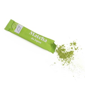 Thé vert matcha bio en stick terre d'Oc