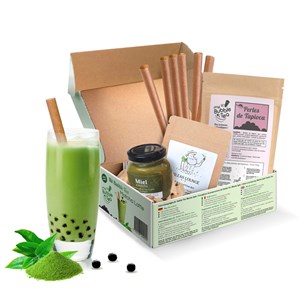 Coffret bubble tea Matcha Latte