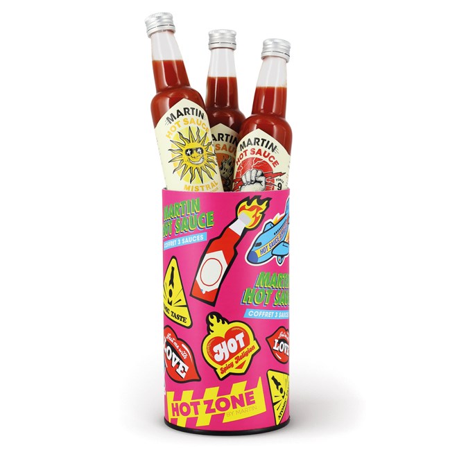 Coffret 3 sauces piquantes