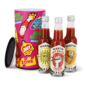 Coffret 3 sauces piquantes