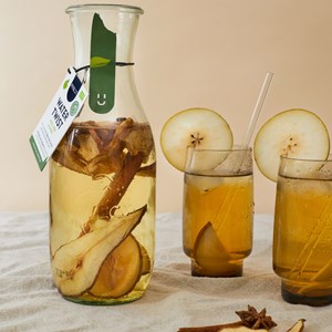 Carafe infusion pomme poire cannelle bio