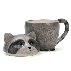 Mug animal de la forêt Raton laveur
