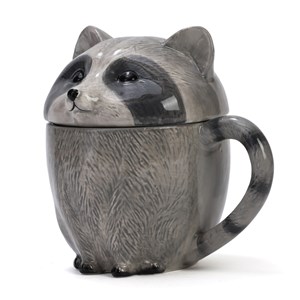 Mug animal de la forêt Raton laveur