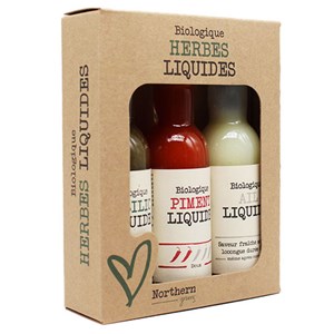 Coffret 3 herbes aromatiques liquides
