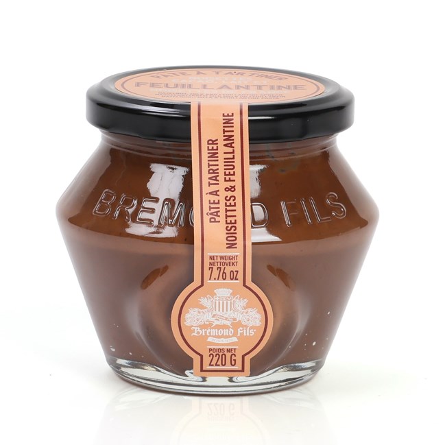 Pâte à tartiner noisette feuillantine