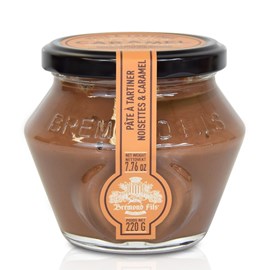 Pâte à tartiner noisette lait caramel