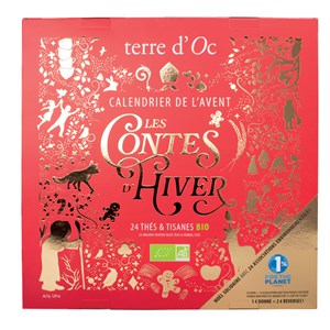 Calendrier de l'Avent thés & tisanes bio